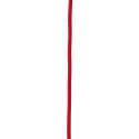 Sufitowa lampa wisząca LONGIS II transparentny szklany klosz, przewód czerwony KASPA