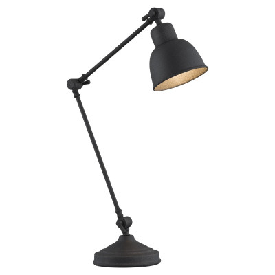 Lampa na stolik, lampka nocna czarna EUFRAT ARGON