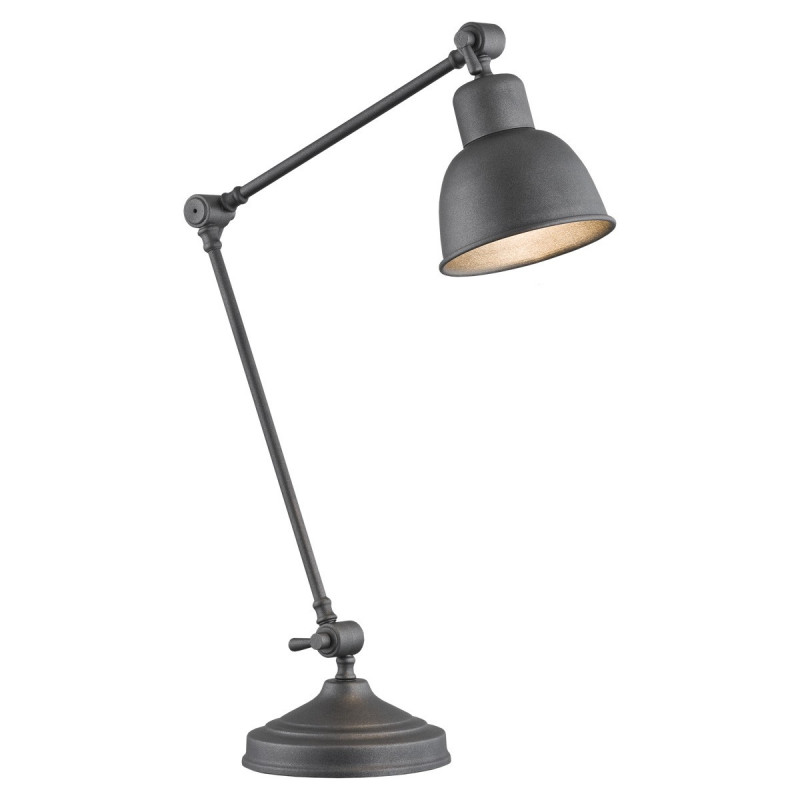 Lampa na stolik, lampka nocna antracytowa EUFRAT ARGON