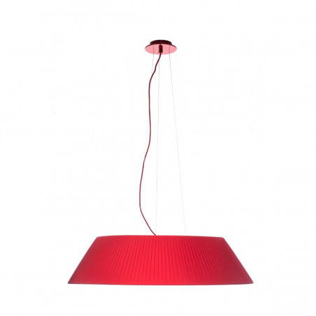 Ceiling pendant lamp with a pleated lampshade FLAMENCO Z-800 various colors Kandela