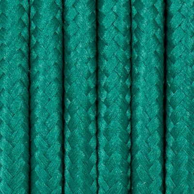 Round electric cable covered by polyester 19 forest fern 2x0.75