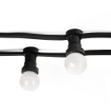 Czarny oświetleniowy, dwużyłowy przewód płaski 2x1,5 mm2, 1mb przewód do girland