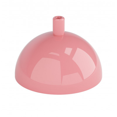 Hemisphere metal ceiling cover - pink