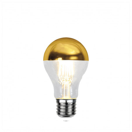 TOP COATED złota żarówka dekoracyjna LED A60 4W ściemnialna 2700K Star Trading