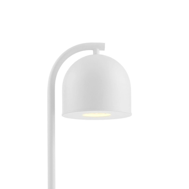 BOTANICA XL white floor lamp with flower pot, floor lamp KASPA
