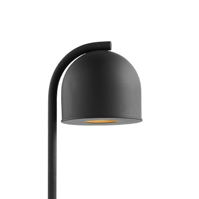 BOTANICA XL black floor lamp with flower pot, floor lamp KASPA