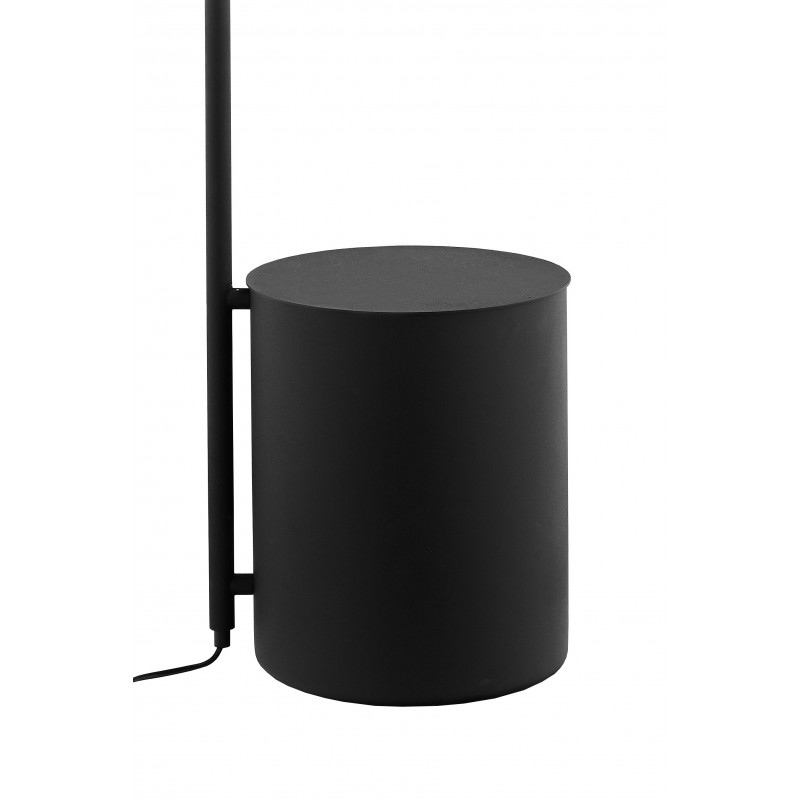 BOTANICA XL black floor lamp with flower pot, floor lamp KASPA