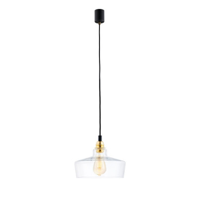 Ceiling lamp Longis III Gold black wire KASPA