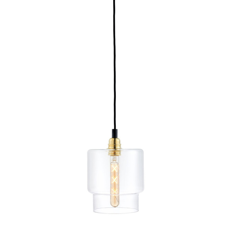 Ceiling lamp Longis IV Gold black wire KASPA