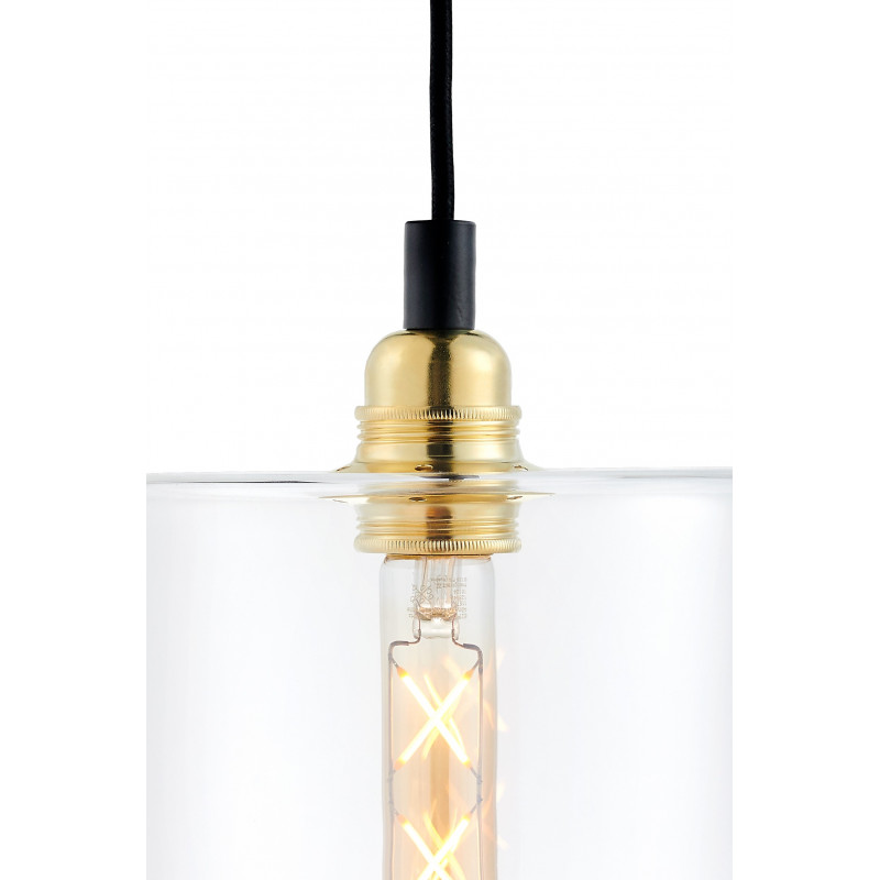 Ceiling lamp Longis IV Gold black wire KASPA