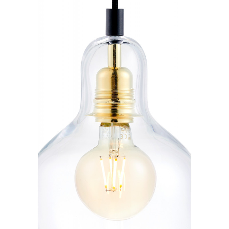 Longis Listwa 3 Pendant Light Rail Black KASPA
