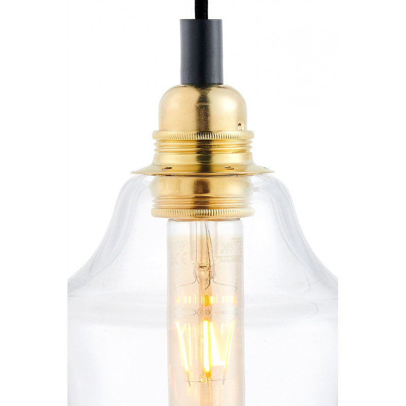 Longis Listwa 3 Pendant Light Rail Black KASPA