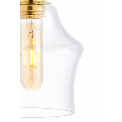 Sufitowa lampa wisząca Longis Listwa 3 Gold KASPA
