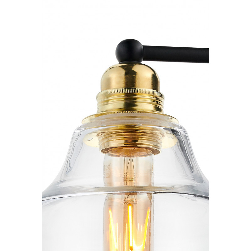 Wall lamp, Longis II Gold sconce KASPA