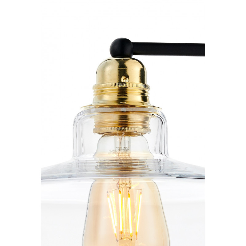 Wall lamp, Longis III Gold sconce KASPA