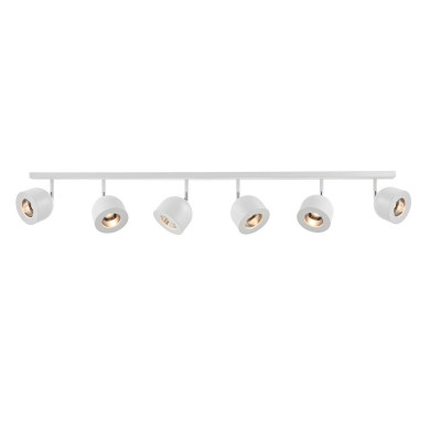 White ceiling molding with directional spotlights PILAR 6 KASPA