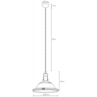 Nautilius L Pendant Lamp Brown