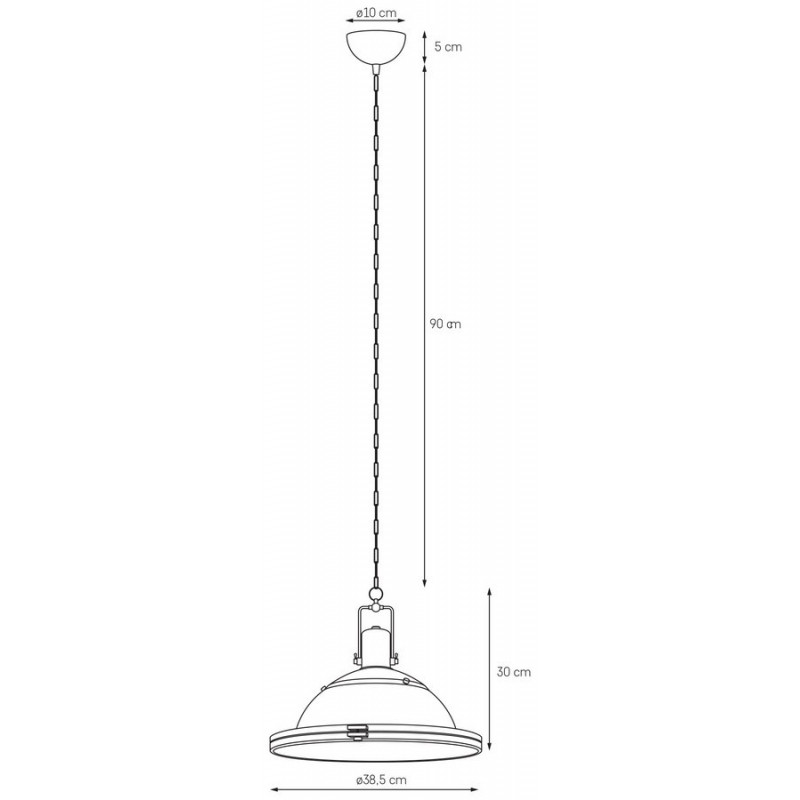 Nautilius L Pendant Lamp Brown