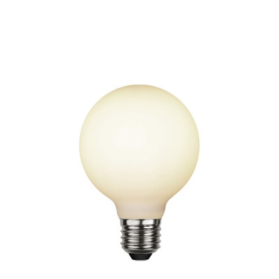 Decorative milky matte LED G80 5W dimmable 2600K  bulb Star Trading