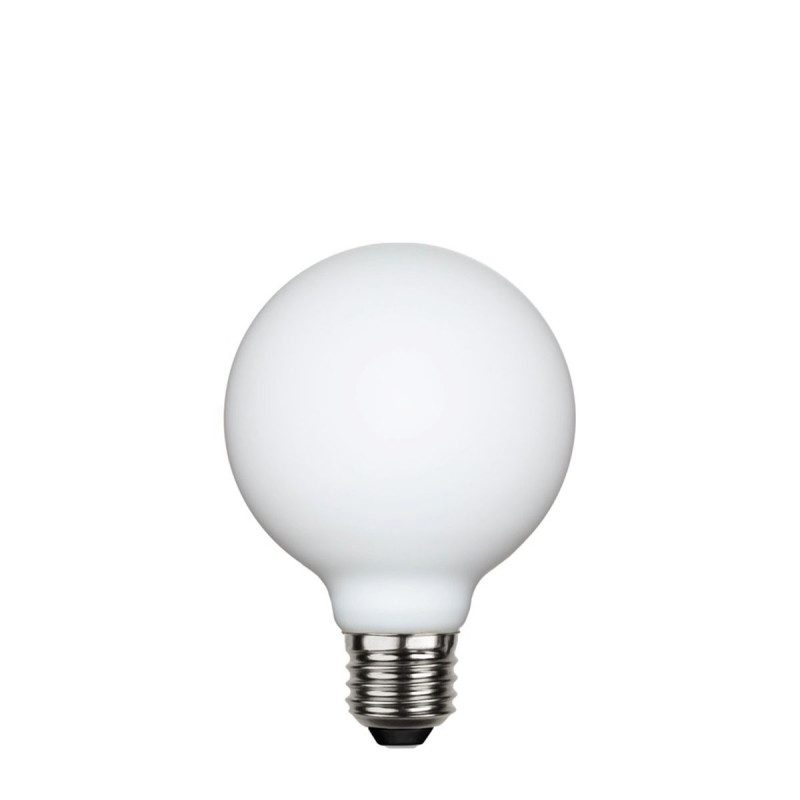 Decorative milky matte LED G80 5W dimmable 2600K  bulb Star Trading