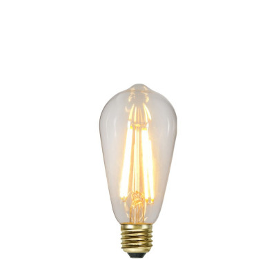 SOFT GLOW 3 power levels, decorative LED ST64 6.5W 2100K bulb Star Trading