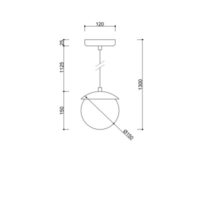 KUUL F ceiling pendant lamp
