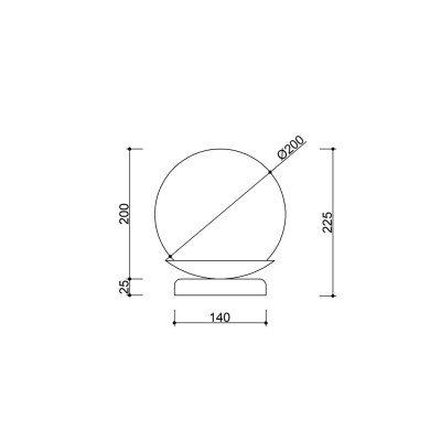 KUUL ST floor / table lamp
