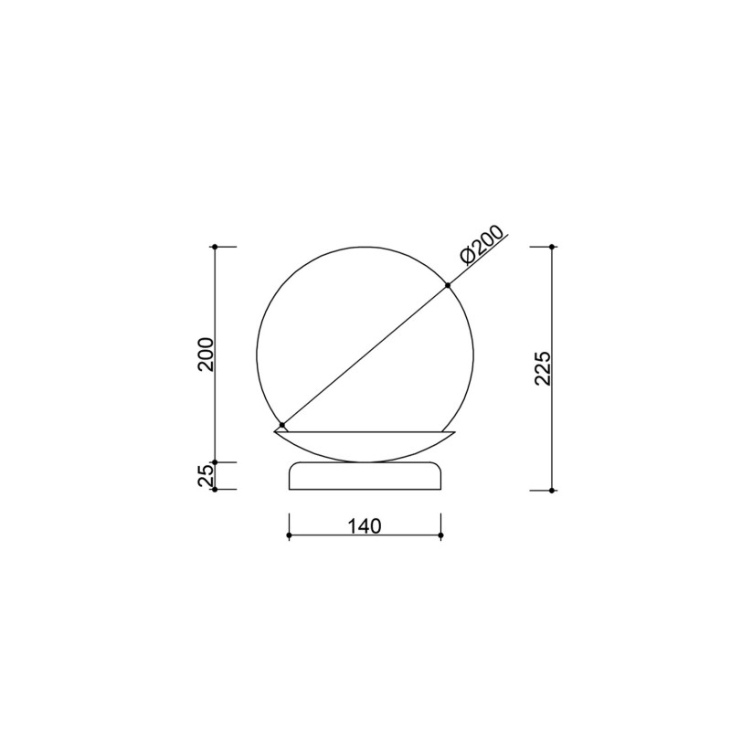 KUUL ST floor / table lamp