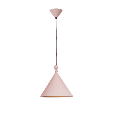 Pink pendant lamp KONKO MONO Dirty Pink 45cm LOFTLIGHT