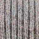 Colorful braided cable M02 Barbara coral two-core 2x0.75