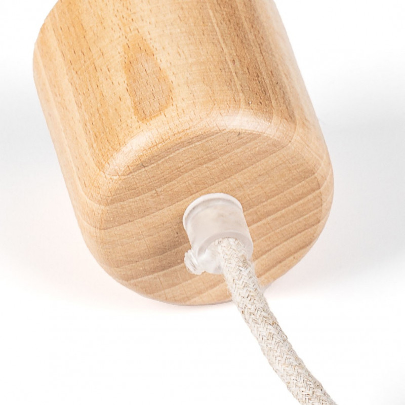Cable protection, transparent plastic cable lock, strain relief long thread Kolorowe Kable