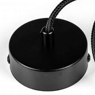 Cable protection, black metal cable lock, strain relief Kolorowe Kable