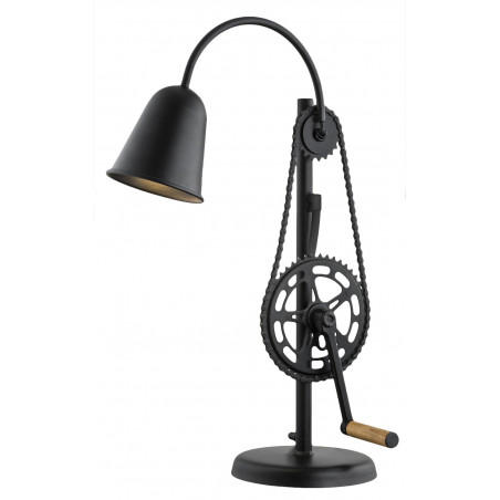 Bike lampka stojąca czarna KASPA