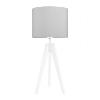 Pure grey table lamp