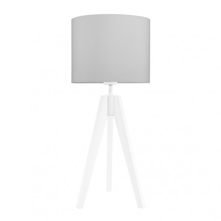 Pure grey table lamp