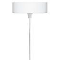 White suspension for 1xE27 lamps with white cable youngDeco