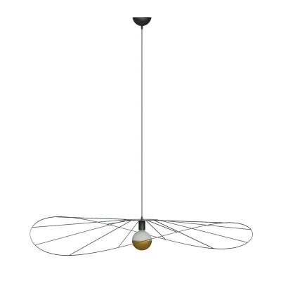 Asymmetric hanging lamp ESKOLA L hat diameter 70cm THORO