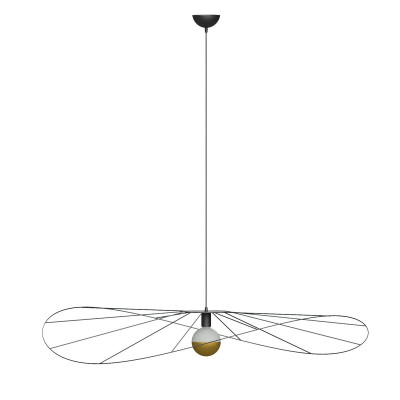 Asymmetric hanging lamp ESKOLA L hat diameter 110cm THORO