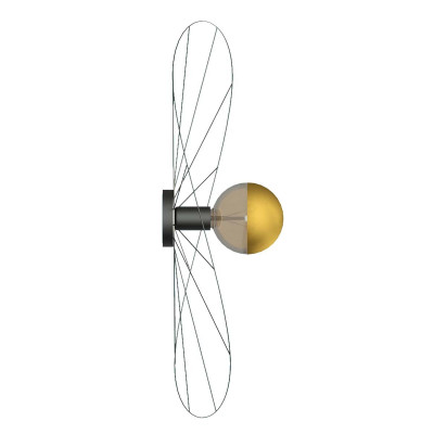 Asymmetric wall lamp wall lamp ESKOLA K hat diameter 70cm THORO