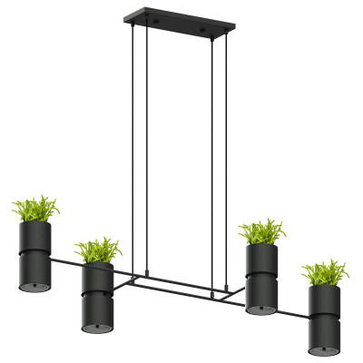 KUKKIA L ceiling lamp black THORO