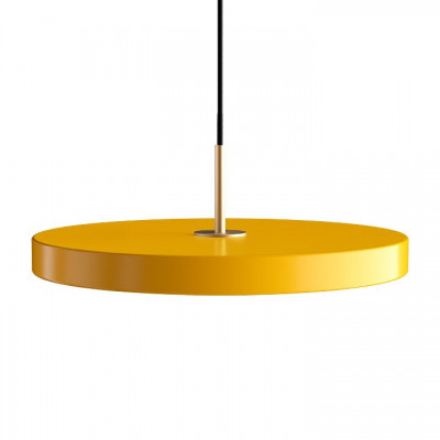 Lampa Asteria saffon yellow z panelem LED UMAGE (VITA Copenhagen) - bordowy