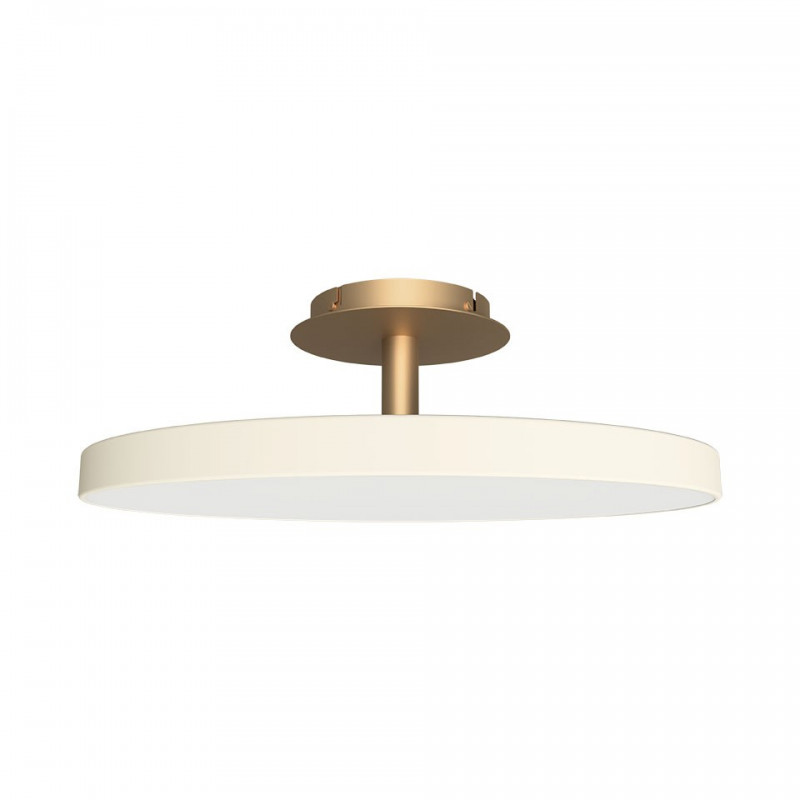 Ceiling lamp Asteria Up pearl white integrated LED panels 37W UMAGE - pearl white