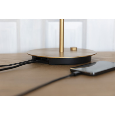 Asteria Table pearl white table lamp integrated 37W LED panel UMAGE - pearl white
