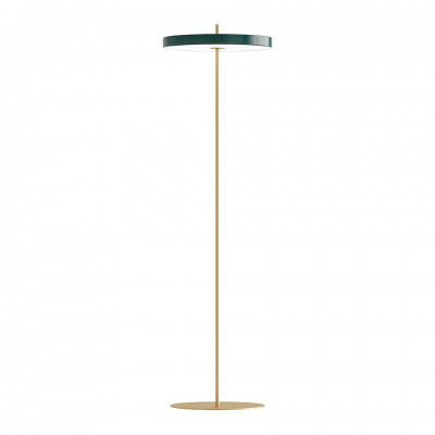 Lampa podłogowa Asteria Floor forest green UMAGE zintegrowany panel LED 24W - zielona