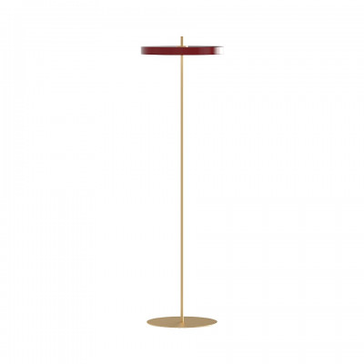 Asteria Floor ruby red floor lamp integrated 24W LED panel UMAGE