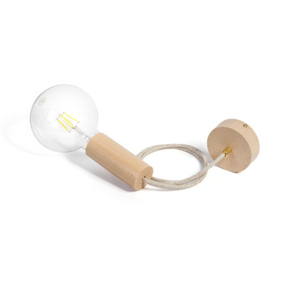 Loft Eco Line B pendant light with brass cable grip – Kolorowe Kable