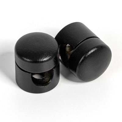 Large black cable holder for surface installation cable holder Kolorowe Kable