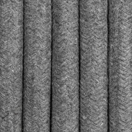 Gray cotton braided cable 3-core 3x2.5mm2  KOLOROWE KABLE