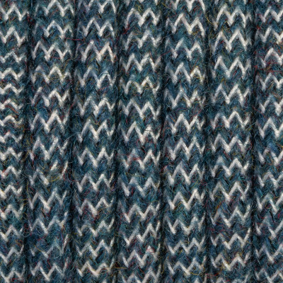 Maritime zigzag cable M12 Zofia two-core 2x0.75 Kolorowe Kable