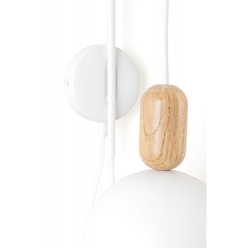 Wall lamp Loft Ovoi wall lamp white